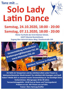 Solo Lady Latin Dance (24.10. ABGESAGT)